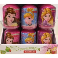 Disney Princess Character Action Roller - FRUIT SNACK, STICKER, TOY 18 Birthday Party Bag Filler Children Snacks 