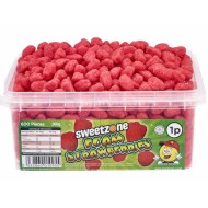 Sweetzone Foam Strawberries Flavours Sweets Hmc Halal Tubs (350 Pieces)