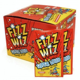 Fizz Wiz Strawberry (space dust) (Box of 50)