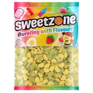 Sweet Zone Apple & Custard Hearts Halal Hmc 1kg Sweet Zone Apple & Custard Hearts Halal Hmc 1kg