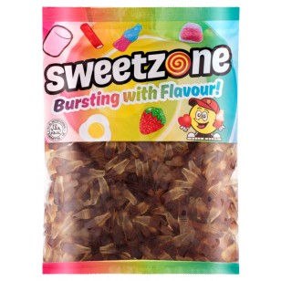 Sweetzone 100% Halal Jelly Cola Bottles Bags Hmc Halal 1kg Sweetzone 100% Halal Jelly Cola Bottles Bags Hmc Halal 1kg