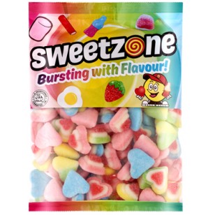 Sweetzone 3d Sugared Hearts Bag Halal Hmc 1kg