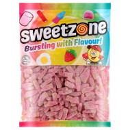 Sweet Zone Fizzy Cherry Bottles Bags Hmc 1kg 600 Pcs Halal