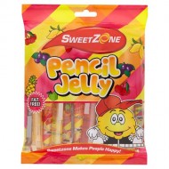 Sweet Zone Jelly Pencil Bags 400g 6 Pack