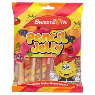 Sweet Zone Jelly Pencil Bags 400g 6 Pack Sweet Zone Jelly Pencil Bags 400g 6 Pack