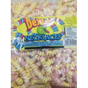 Candy Necklaces Fruit Flavour Bag Retro Sweets 60 Count Dexters