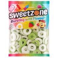 Sweetzone Sour Apple Rings Bag Halal Hmc 1kg