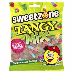 Sweetzone Jelly 100% Halal Sweets Tangy Mix 180g 5 Packs