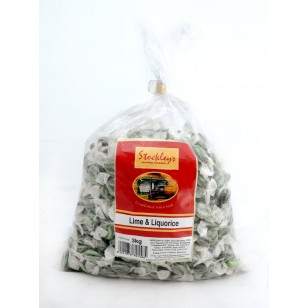 LIME & LIQUORICE (STOCKLEYS) 3KG Suitable for Vegetarians LIME & LIQUORICE (STOCKLEYS) 3KG Suitable for Vegetarians