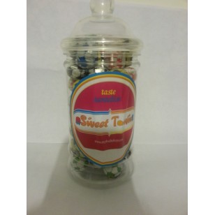 Gift Jars Of Retro Sweets - Victorian Jars Chocolate Footballs