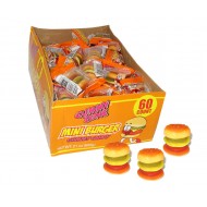 Gummy Mini Cheese Burgers: 60-piece Box