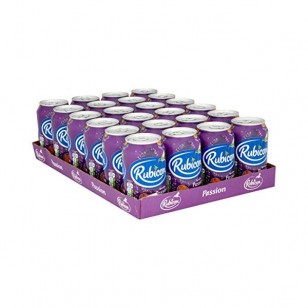Rubicon Sparkling Passion Fruit Juice Drink Cans, 330 Ml, Pack Of 24 Rubicon Sparkling Passion Fruit Juice Drink Cans, 330 Ml, Pack Of 24