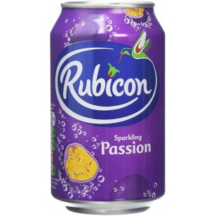 Rubicon Sparkling Passion Fruit Juice Drink Cans, 330 Ml, Pack Of 24 Rubicon Sparkling Passion Fruit Juice Drink Cans, 330 Ml, Pack Of 24