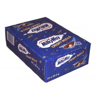 Milkyway Crispy Rolls (Full Box) 22.5g X 24 Bars