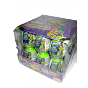 Turtles Super Surprise EGG DISPLAY (PACK OF 18) 10G Turtles Super Surprise EGG DISPLAY (PACK OF 18) 10G