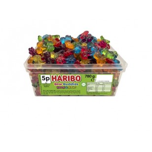Haribo Bear Buddies Fruit Flavour Gums. Sweet And Sour 