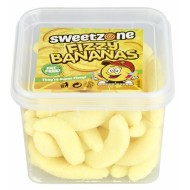 Sweeetzone Fizzy Bananas Hmc Halal 180g Tub X 12