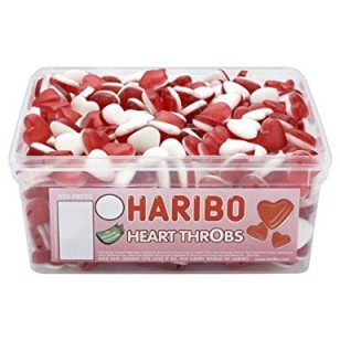 Haribo Heart Throbs Jelly Sweets 