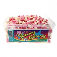 Yummy Gummy Jelly  Neon Bottles  Halal  (tub of 600)