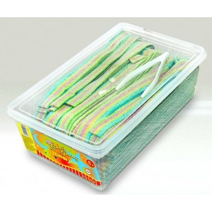 Yummy Gummy Rainbow Belts Halal Halal Full Tub 1 Yummy Gummy Rainbow Belts Halal Halal Full Tub 1